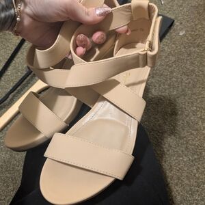 Women's Beige Sandals